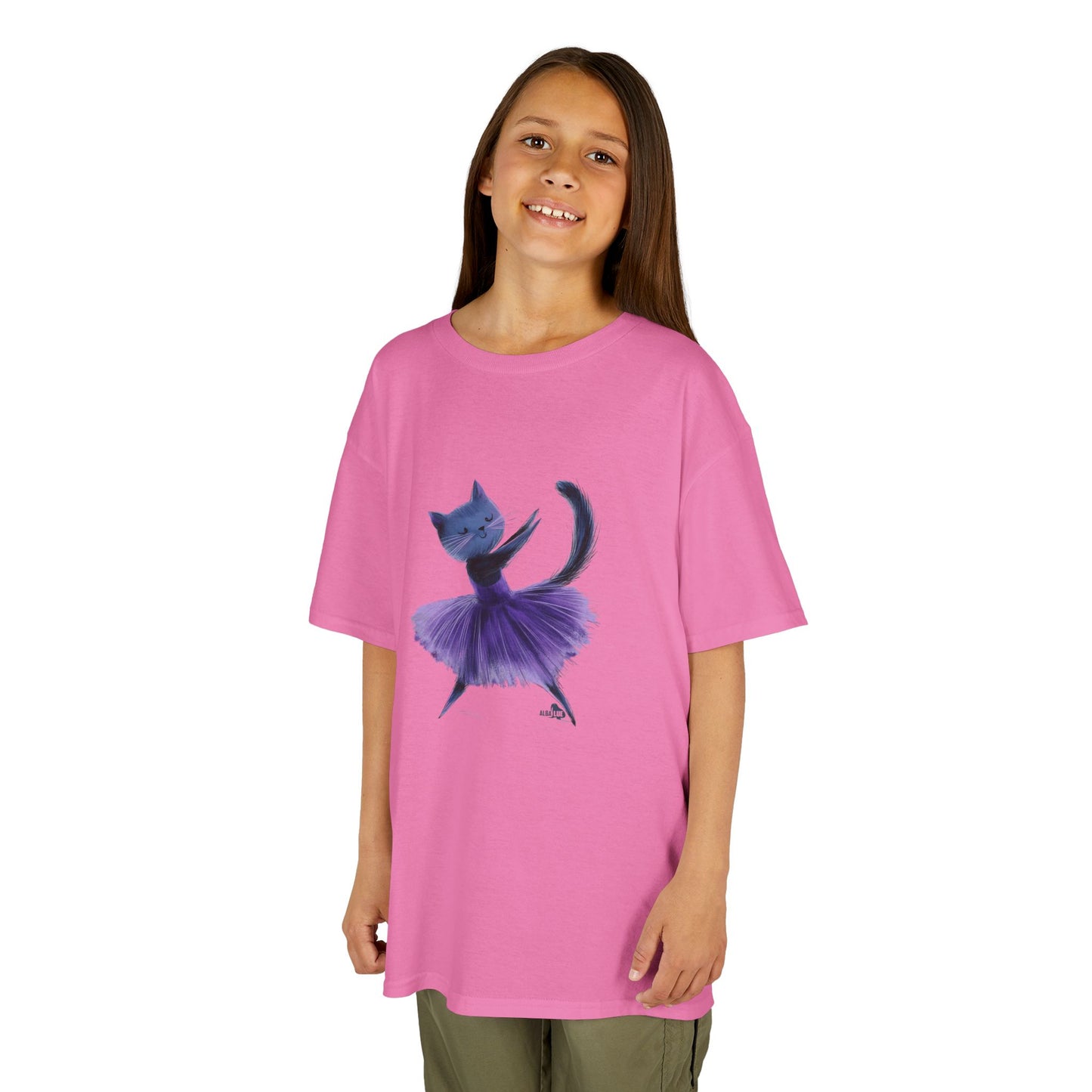 Ballerina Cat - Youth T-shirt