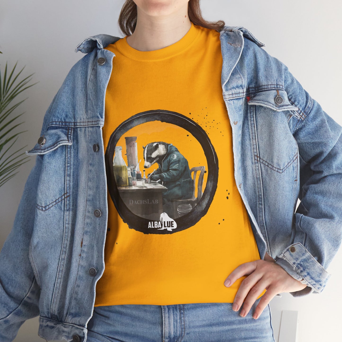 Badger in a Lab - T-shirt