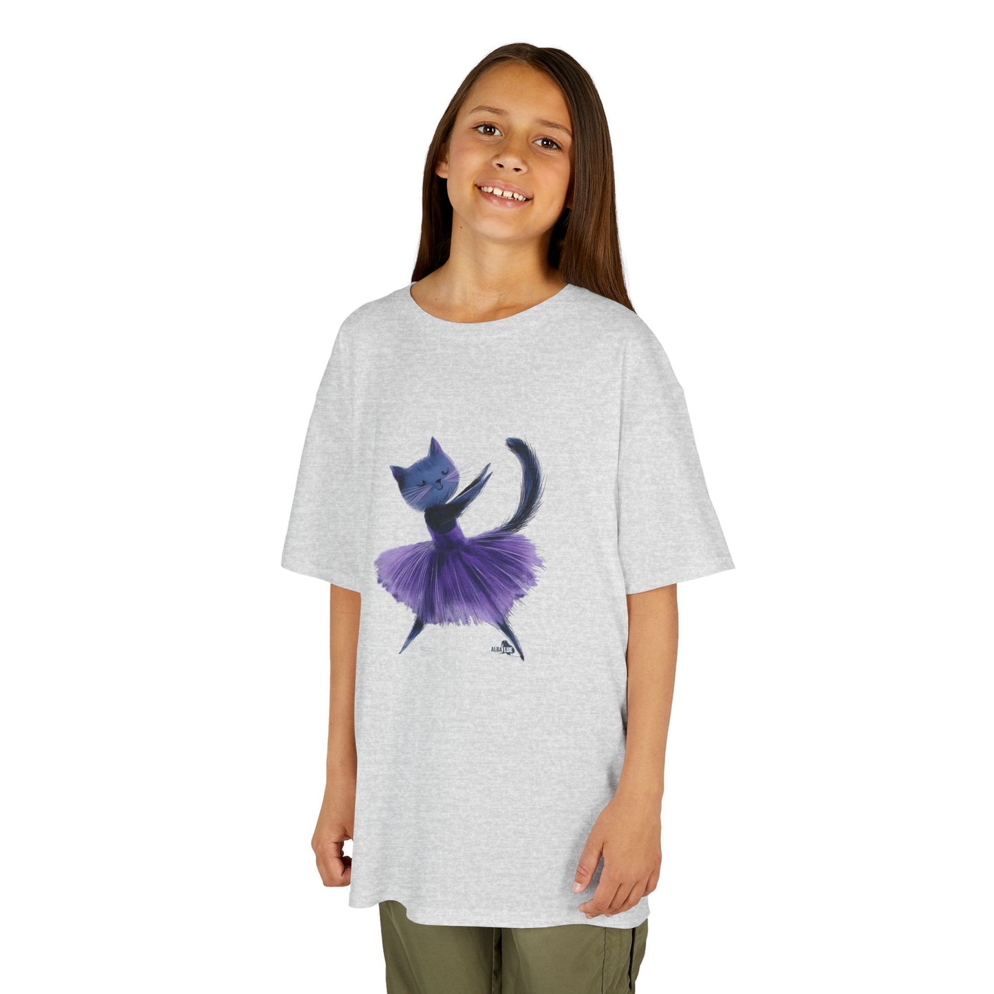 Ballerina Cat - Youth T-shirt