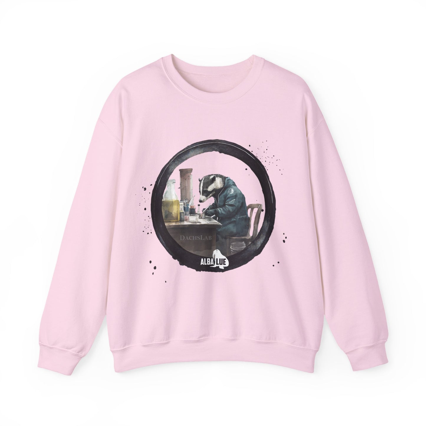 Badger in a Lab - Crewneck Sweatshirt