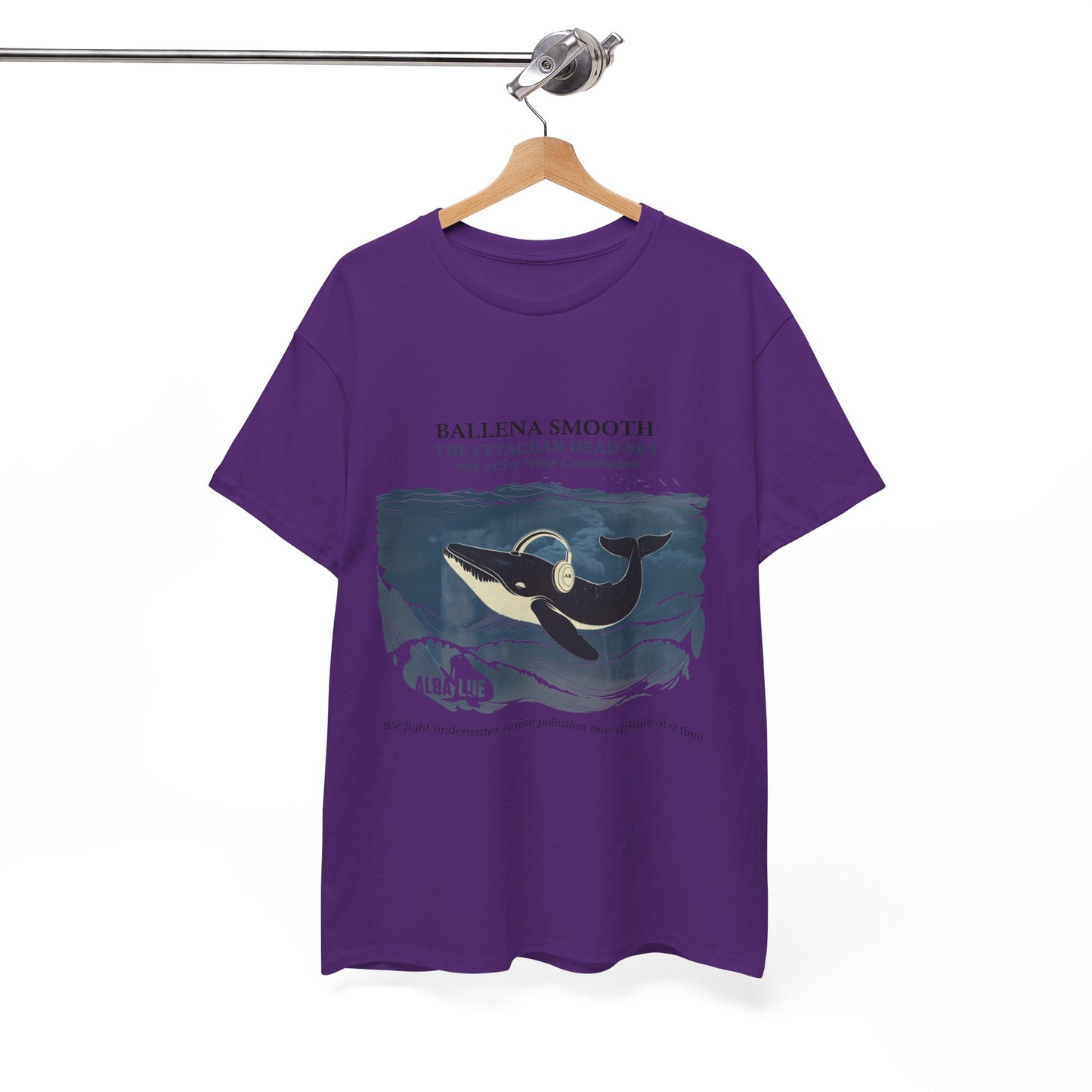 Whale Headphones - T-shirt