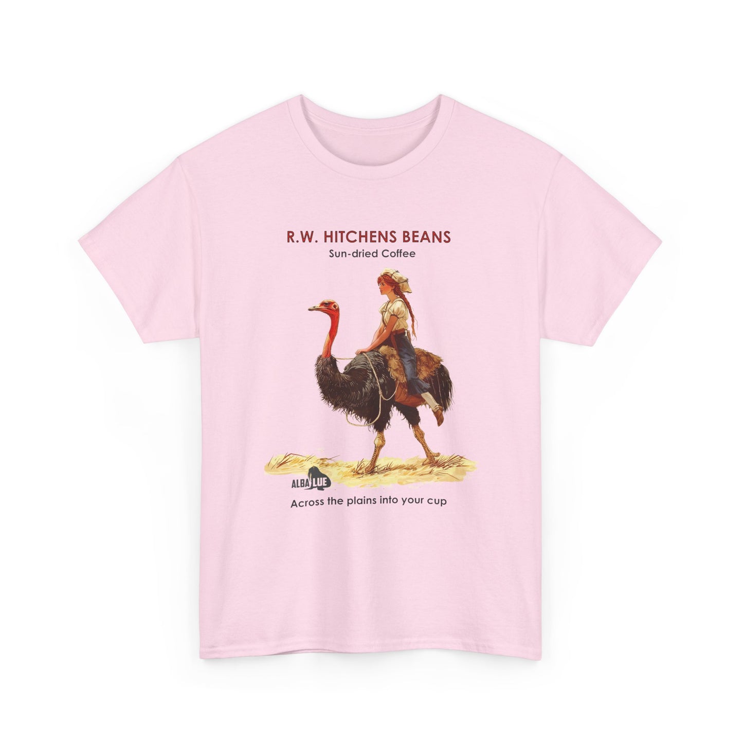 Vintage Ostrich Coffee Ad - T-Shirt