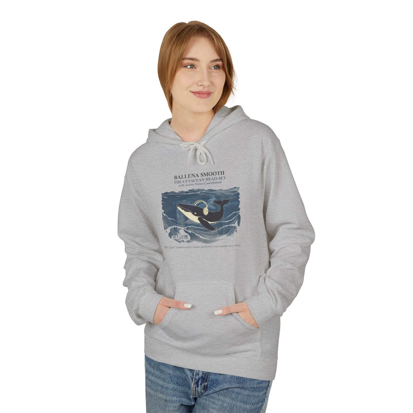 Whale Headphone - Hoodie